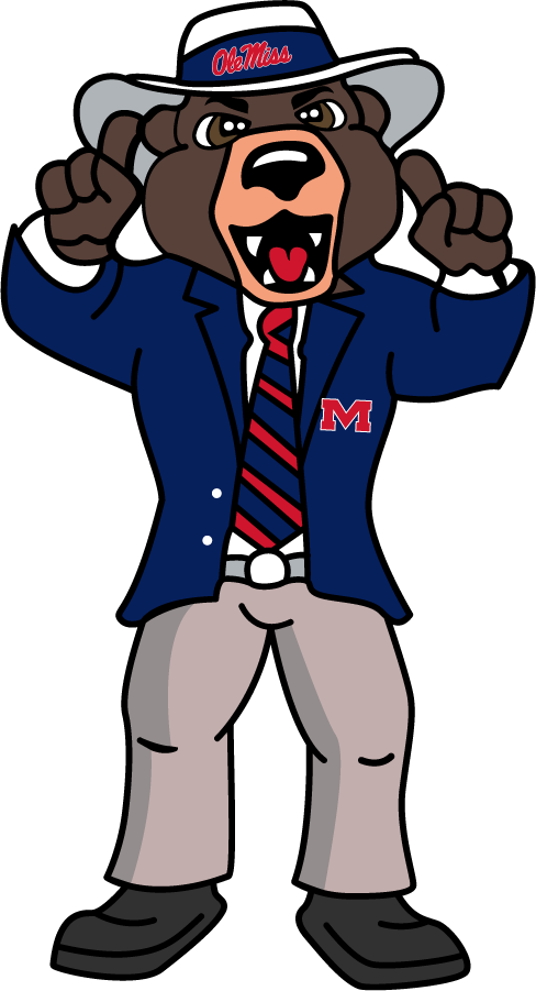 Mississippi Rebels 2010-2018 Mascot Logo v3 t shirts iron on transfers